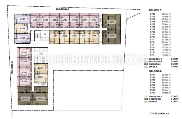 BAN7052: Luxury 2-Bedroom Duplex in Bang Tao. Photo #4