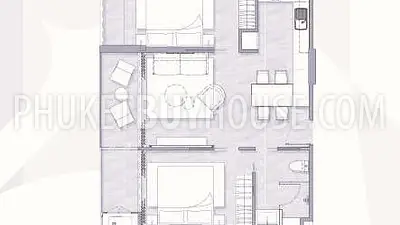BAN22391: Exclusive Lakefront 2 Bedroom apartment in Phuket’s Premier Destination, Bangtao for Sale. 照片 #2