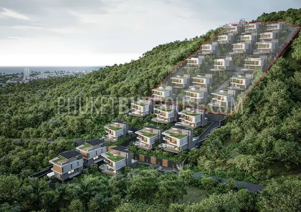 KAR22394: 4-Bedroom Seaview Villa with Modern Tropical Design in Karon. Photo #15