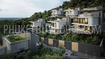 KAR22394: 4-Bedroom Seaview Villa with Modern Tropical Design in Karon. Photo #1