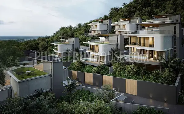 KAR22394: 4-Bedroom Seaview Villa with Modern Tropical Design in Karon. Photo #1