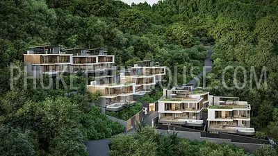 KAR22394: 4-Bedroom Seaview Villa with Modern Tropical Design in Karon. Photo #16