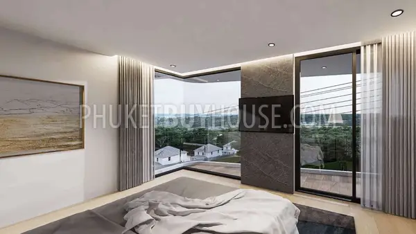 KAR22394: 4-Bedroom Seaview Villa with Modern Tropical Design in Karon. Photo #10