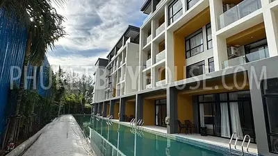 NAT22397: Stylish Studio with Partial Sea View, Just 50 Meters from Nai Thon Beach. Photo #1