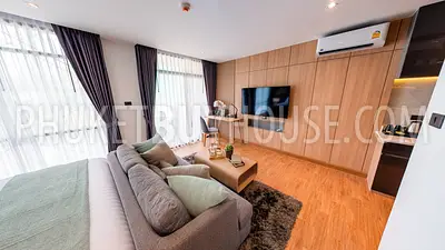 NAT22397: Stylish Studio with Partial Sea View, Just 50 Meters from Nai Thon Beach. Photo #3
