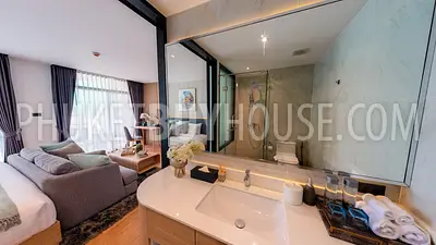 NAT22397: Stylish Studio with Partial Sea View, Just 50 Meters from Nai Thon Beach. Photo #4