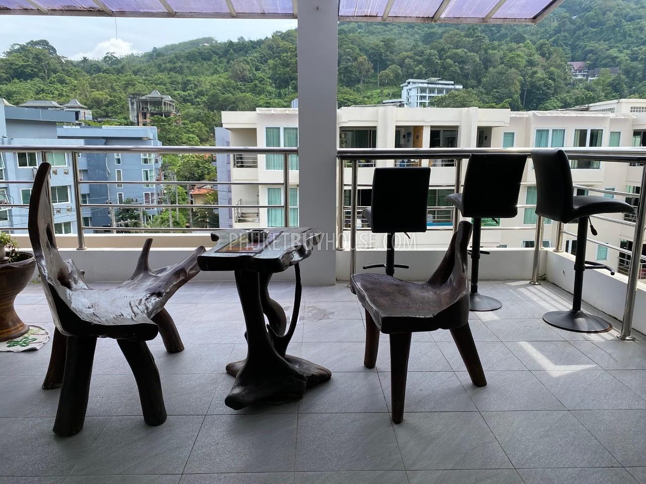 PAT7064: 3-Bedroom Apartment on the top floor, Patong. Photo #7