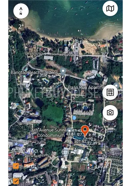 SUR22399: Prime Land for Sale Near Surin Beach . Fotoğraf #14