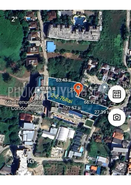 SUR22399: Prime Land for Sale Near Surin Beach . Fotoğraf #16