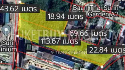 SUR22399: Продажа элитной земли возле пляжа Сурин. Фото #1