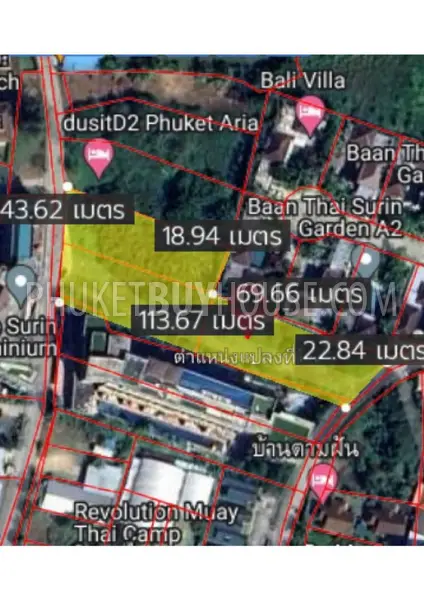 SUR22399: Prime Land for Sale Near Surin Beach . Fotoğraf #1
