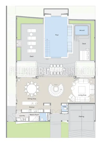 BAN7073: Ultimate Sea Front Living at Bang Tao Beach Villa. Photo #2