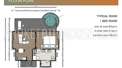 PAT7076: 1-Bedroom Villas Overlooking Patong Bay. Photo #7