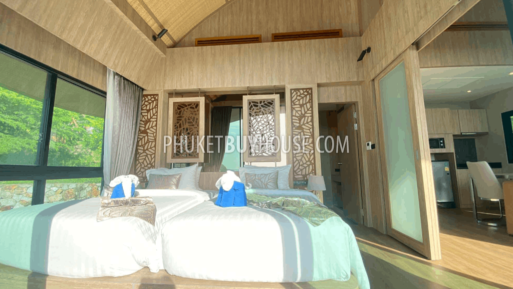 PAT7076: Однаспальные Виллы с Видом на Бухту Патонг. Фото #1
