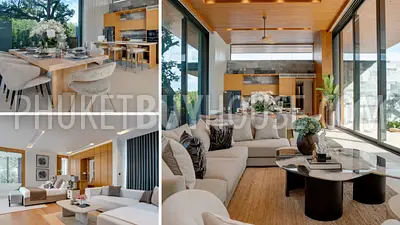KAM22408: Modern Luxury Villa with Stunning Mountain and Beach Proximity in Kamala. Photo #3