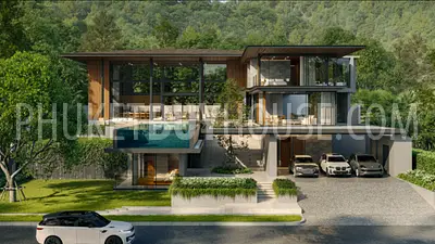KAM22408: Modern Luxury Villa with Stunning Mountain and Beach Proximity in Kamala. Photo #1