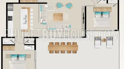 BAN7088: Private Pool Villa with 4 bedrooms in Bang Tao area. Photo #1