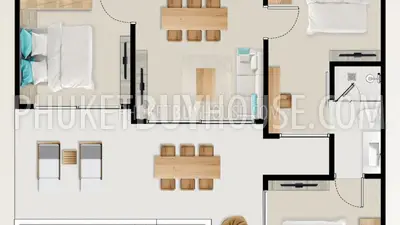 BAN7088: Private Pool Villa with 4 bedrooms in Bang Tao area. Photo #2