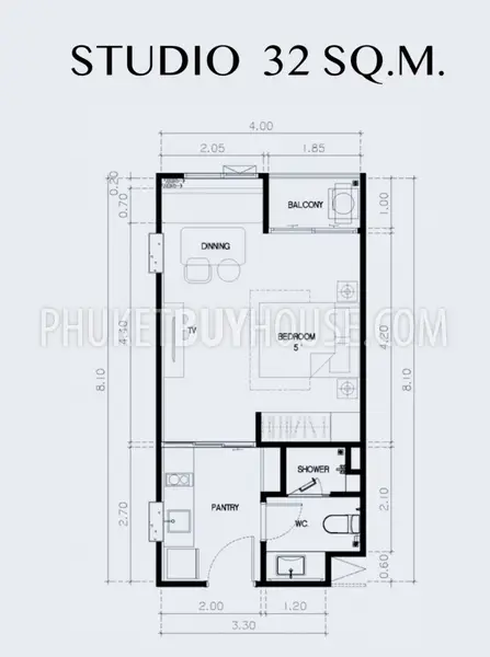 BAN22415: Studio for Sale: 32 Sq.m Beachfront Gem in Bang Tao. 照片 #4