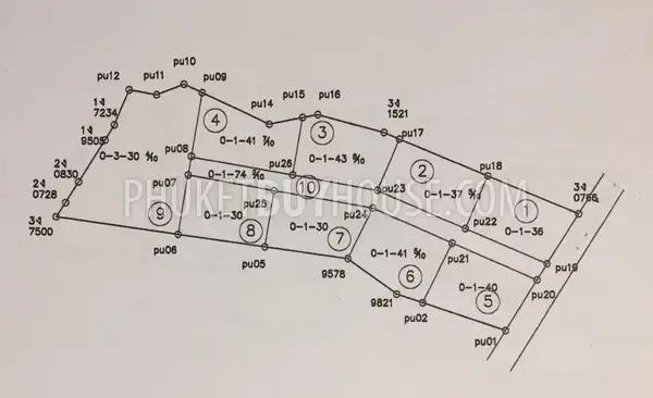 PAT22420: Expansive 4 Rai Land with Stunning Sea Views for Sale in Patong. 照片 #5
