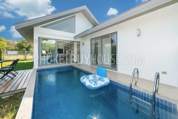 NAT22698: Modern 2 BR Scandinavian Pool Villas Surrounded by Nature in Phuket, Nai Thon. Photo #1