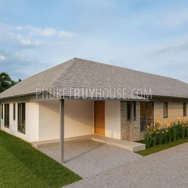 NAT22699: Modern 3 BR Scandinavian Pool Villas Surrounded by Nature in Phuket, Nai Thon. Photo #6