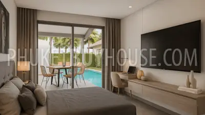 NAT22699: Modern 3 BR Scandinavian Pool Villas Surrounded by Nature in Phuket, Nai Thon. Photo #8