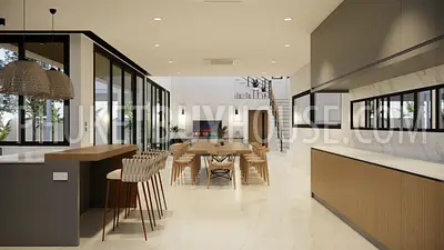 NAI22700: Mountain-View Villas with Spacious Layouts near Nai Harn Beach. Photo #16