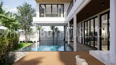 NAI22700: Mountain-View Villas with Spacious Layouts near Nai Harn Beach. Photo #8