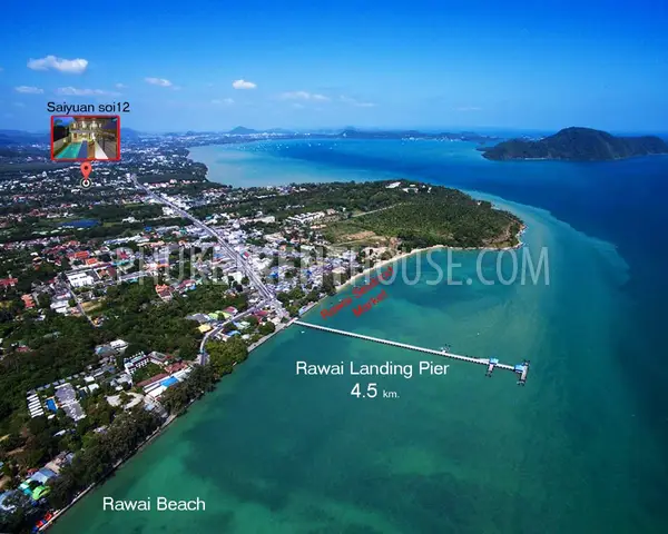 RAW22708: Sea‑View Luxury Villa Rawai. Photo #13