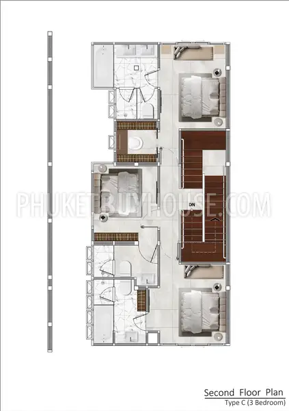 BAN22715: Two-Story 2–3 Bedroom Pool Villas near Bang Tao Beach, Phuket for Sale. 照片 #6