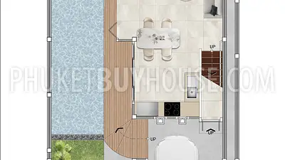 BAN22715: Two-Story 2–3 Bedroom Pool Villas near Bang Tao Beach, Phuket for Sale. Photo #4