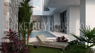 BAN22715: Two-Story 2–3 Bedroom Pool Villas near Bang Tao Beach, Phuket for Sale. Photo #3