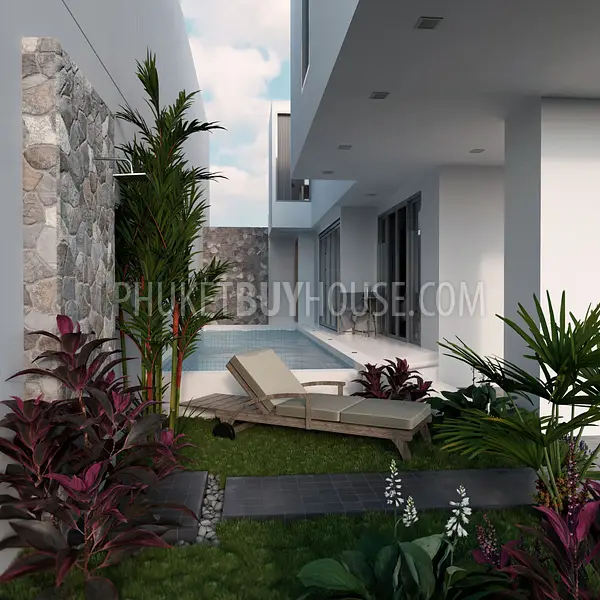 BAN22715: Two-Story 2–3 Bedroom Pool Villas near Bang Tao Beach, Phuket for Sale. 照片 #3