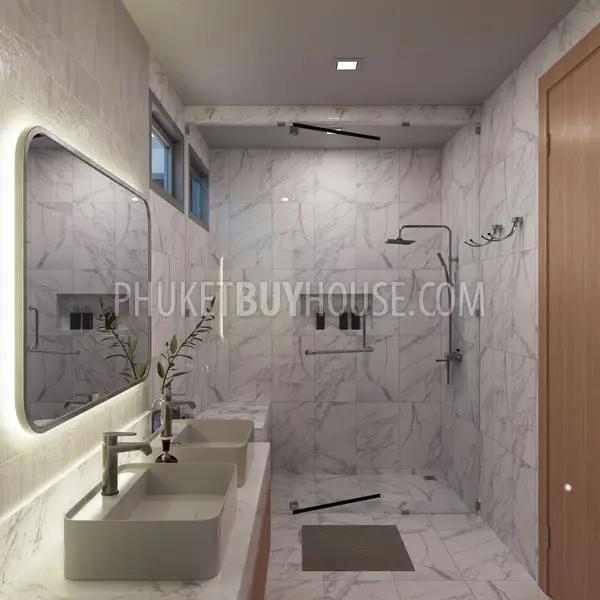 BAN22715: Two-Story 2–3 Bedroom Pool Villas near Bang Tao Beach, Phuket for Sale. 照片 #15