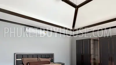 CHE22721: 3-Bedroom Pool Villa on 1,145 m² Land Plot in Cherngtalay. Photo #62