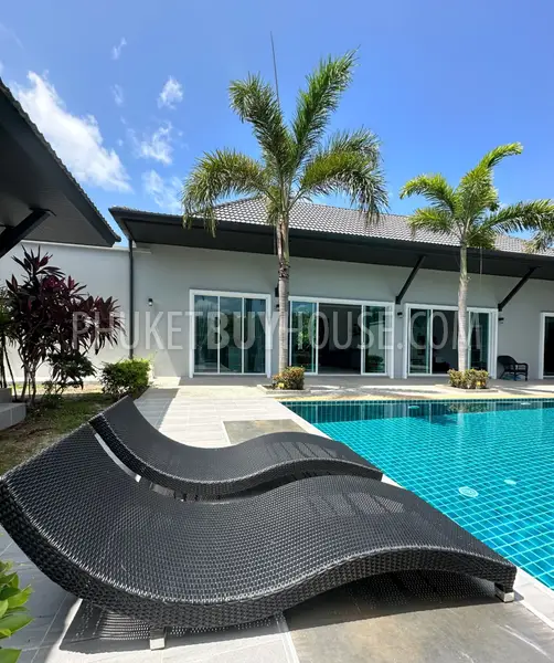 CHE22721: 3-Bedroom Pool Villa on 1,145 m² Land Plot in Cherngtalay. Photo #56