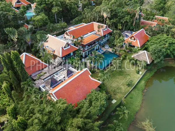 RAW22728: Exclusive 6-bedroom Luxury Lakefront Villa close to Nai Harn beach, Phuket. Photo #2