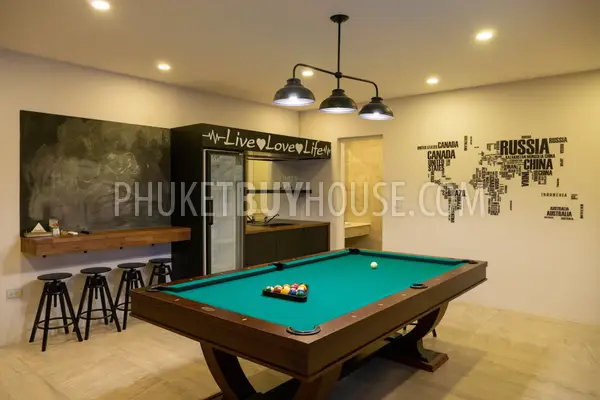 CHE22729: 4-Bedroom Pool Villa with Gym, Games Room & Solar Energy, Cherngtalay. Photo #25