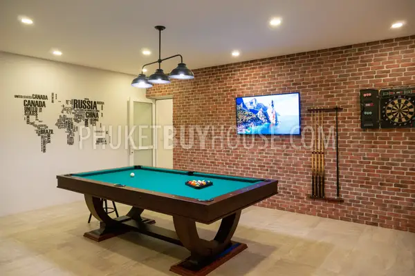 CHE22729: 4-Bedroom Pool Villa with Gym, Games Room & Solar Energy, Cherngtalay. Photo #26