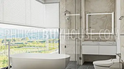 CHA22731: 4-Bedroom Tropical Pool Villas in the Heart of Chalong for Sale. Photo #9