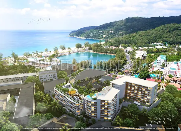 KAR22740: Coastal Living in 1BR Just 300 Meters from Karon Beach. Fotoğraf #3