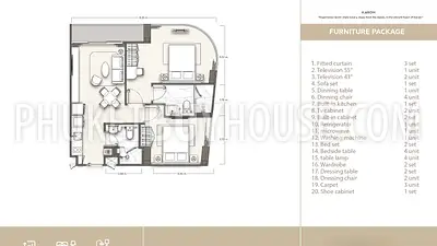 KAR22741: Coastal Living in 2 Bedroom Just 300 Meters from Karon Beach. Photo #6