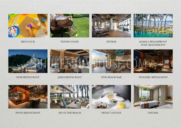 KAM22743: One bedroom apartment in Branded Beachfront Residences with World-Class Hospitality in Kamala. 照片 #20