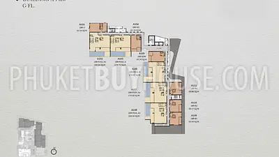 KAM22743: One bedroom apartment in Branded Beachfront Residences with World-Class Hospitality in Kamala. Photo #5