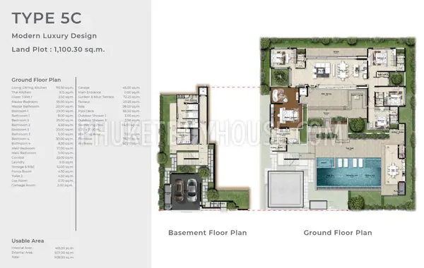KAM22408: Modern Luxury Villa with Stunning Mountain and Beach Proximity in Kamala. Photo #4