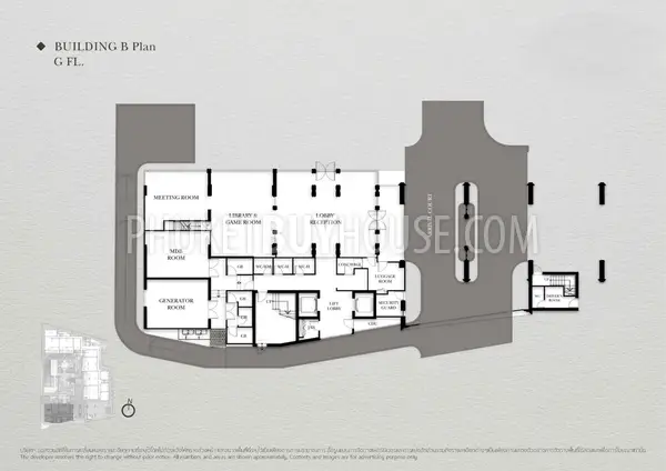 KAM22746: Two bedroom apartment in Branded Beachfront Residences with World-Class Hospitality in Kamala. Fotoğraf #6