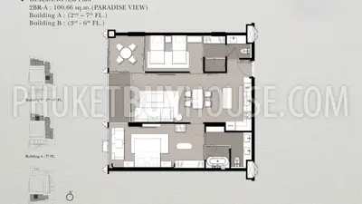 KAM22746: Two bedroom apartment in Branded Beachfront Residences with World-Class Hospitality in Kamala. Photo #9