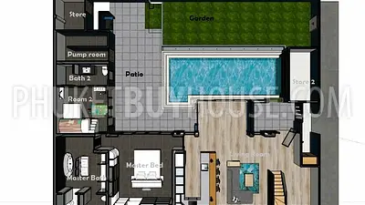 BAN4338: Renovated Eco-Smart Family Villa with Extra Space and Modern Comfort  in Bang Tao. Photo #2