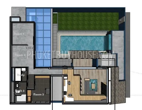 BAN4338: Renovated Eco-Smart Family Villa with Extra Space and Modern Comfort in Bang Tao. Photo #3